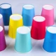 Цветная бумажная чашка [60] 10 Цвета Смешанный