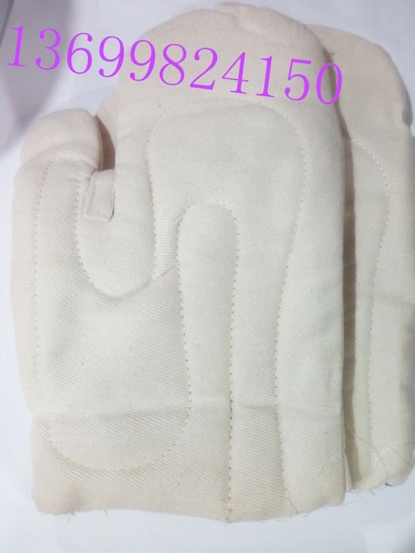 High temperature resistant gloves quilted oven gloves heat insulation gloves oven gloves baking anti-scalding 27CM 38CM