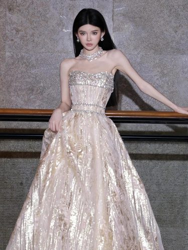 Топ без лямок, элегантное вечернее платье, костюм для школьников, летние блестки для ногтей, изысканный стиль, яркий броский стиль, большой размер