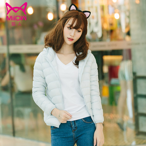 猫人 短款轻薄 女式羽绒服 优惠券折后￥128包邮（￥278-150）多色可选