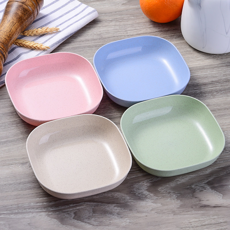 Deepen the spit bone head disc Nordic minimalist home plastic day style fruit snack dishes Dish Table Litter Slag Pan