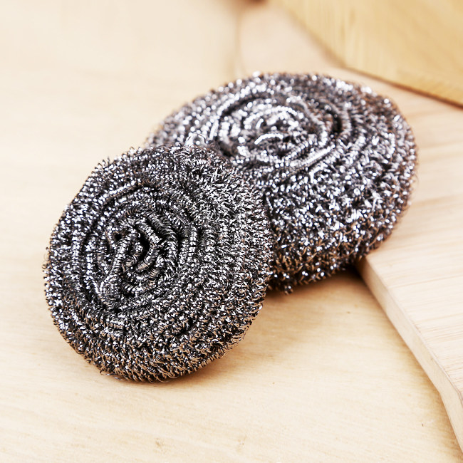 Kitchen steel wire ball Housework cleaning ball Washing pot brush brush bowl decontamination steel wire ball wire size stainless steel