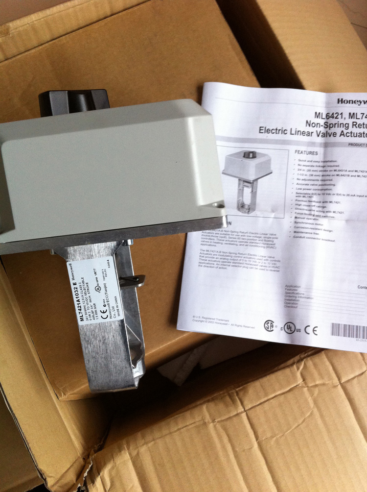 Honeywell Honeywell electric actuator ML7421A 1032-C E