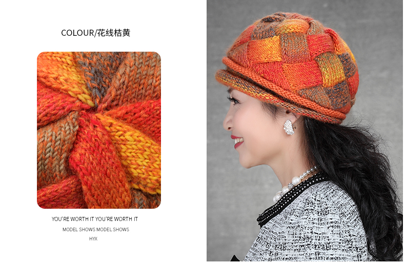 Chapeau pour femme en Melange de laine - Ref 3233336 Image 14