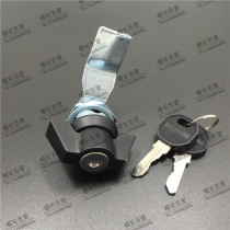 Manufacturer direct sales industrial cabinet lock electric cabinet door lock handle lock butterfly lock handle cylindrical turning tongue lock MS408