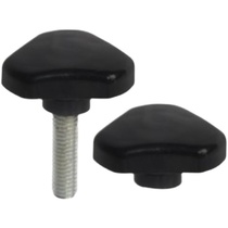 Triangle handle HAU06-M5-M6-L10-L12-L20-E J in the shape of a