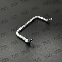 Stainless Steel 304 Round Bar Bent Flat Head Hypotenuse 45 Degrees Bend Handle Side Handle Switch Electric