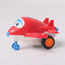 Child impact deformation small airplane boy girl Baby Inertial Moped Fighter is resistant to fall and will run small toy