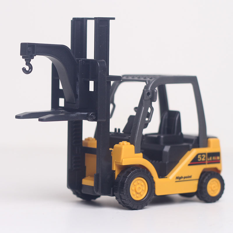Children's simulation can run forklift boy baby inertia fall-resistant bulldozer excavator engineering vehicle excavator small toy car