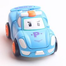 Lefan cute cute cute cartoon child crash deformation will run small car inertia boy girl baby toy is resistant to fall