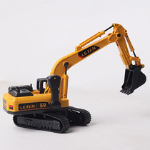 Large number manual manipulation with rocker caterpillar sliding excavator engineering car boy baby fall-resistant and excavator toy