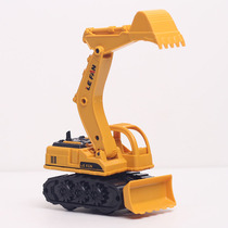 Levan Lingxiang Long Arm Excavator Fall Run Engineering Car Small Toys Children Baby Inertial Turkey Digger