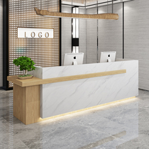 Cashier Simple modern clothing store Beauty salon Bar counter Company club Yoga hall Training reception desk