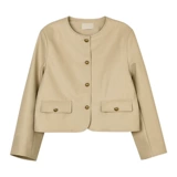TG Korean Temprament Fashion Одиночная кожаная одежда