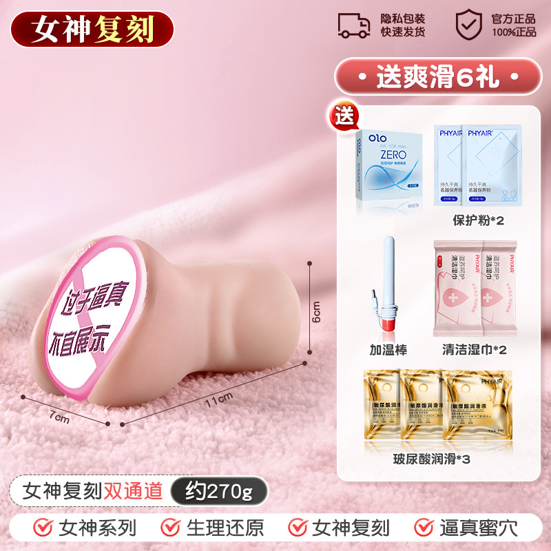 Realistic Silicone Masturbator detail 6