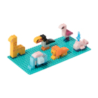 aag积木桌 多功能拼装玩具益智大颗粒积木桌子男孩宝宝儿童玩具桌