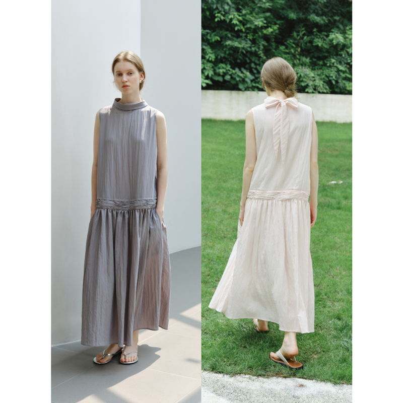 Digwill Round Neck Loose Mid-Length Summer Sleeveless Casual Workwear Elegant Mid-Length Dress for Women A-Line Skirt Digwill Round Neck Loose Mid-Length Summer Sleeveless Casual Workwear Elegant Mid-Length Dress for Women A-Line Skirt