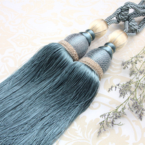 Curtain belt tie tie rope curtain buckle hanging ball decoration accessories a pair of curtain rope binding rope