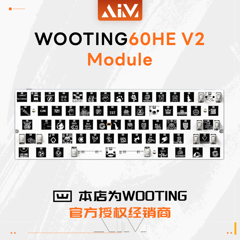 Wooting Officially Authorized the New Wooting60He V2Module Module, the Latest Batch of Magnetic Axis Keyboards