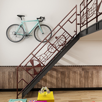 Light industrial wind guardrail stair handrail creative milk tea shop fence cafe old music bar attic railing
