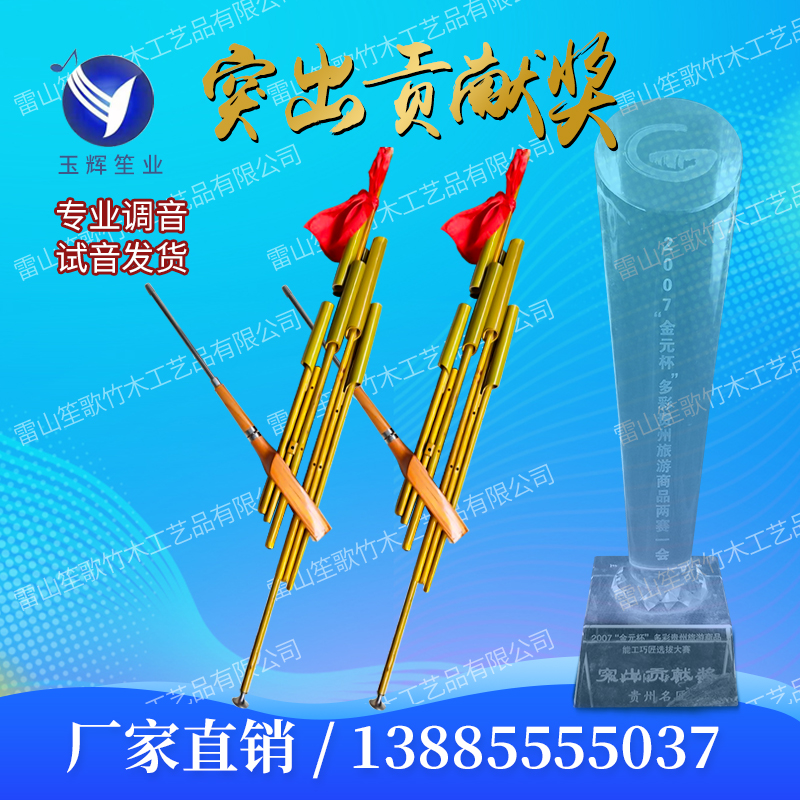 Miao musical instrument Lusheng professional performance 15 pipes