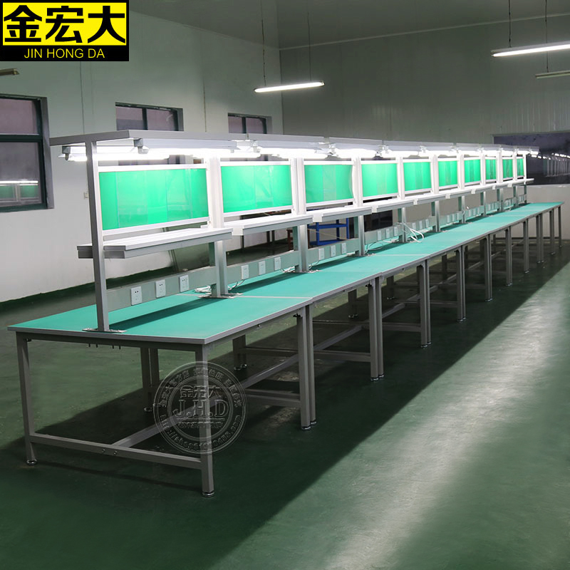 Antistatic lamp frame double-sided bench assembly bench electronic assembly table assembly line operating table