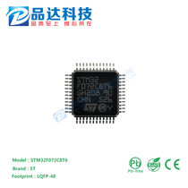 Franchise STM32F072C8T6 LQFP48 STM32F072 072C8T6 chip fake one penalty