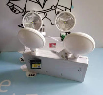 Fire emergency light Led lighting rechargeable double headlight safety exit light power failure emergency light