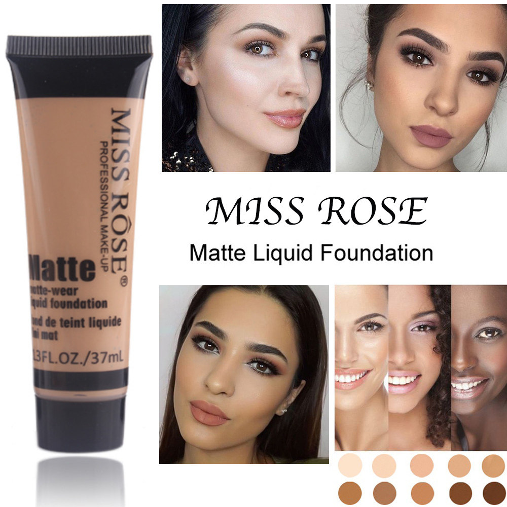 New missroseConcealerWaterproofWhiteningLiquidFoundation