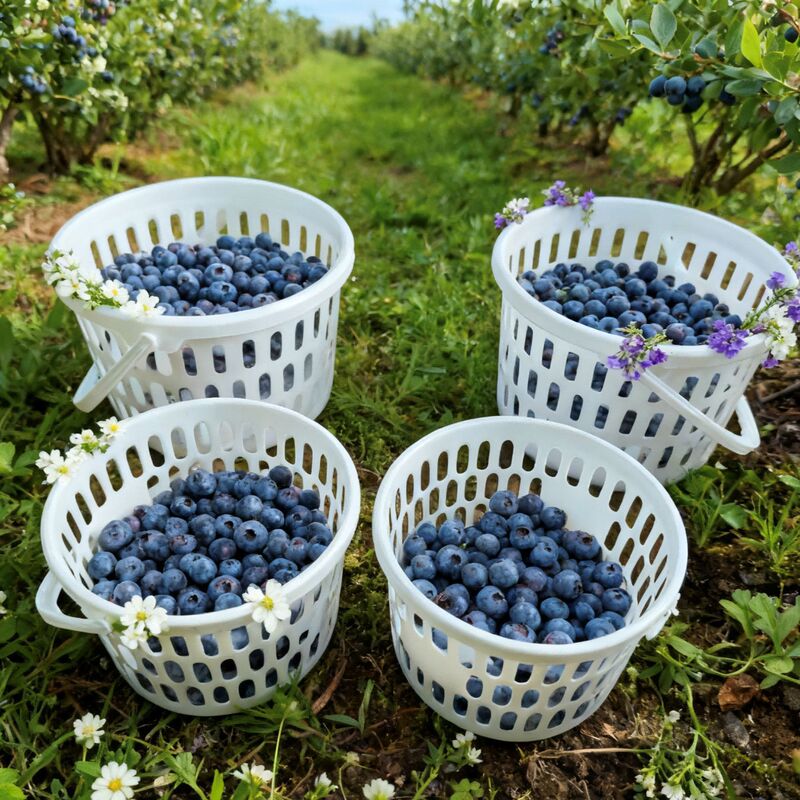 Blueberry Basket, Plastic Round Small Bucket, Picking Small Packaging Bucket, Cherry Basket, Blueberry Basket, Bayberry Basket, with Manufacturer Blueberry Basket, Plastic Round Small Bucket, Picking Small Packaging Bucket, Cherry Basket, Blueberry Basket, Bayberry Basket, with Manufacturer