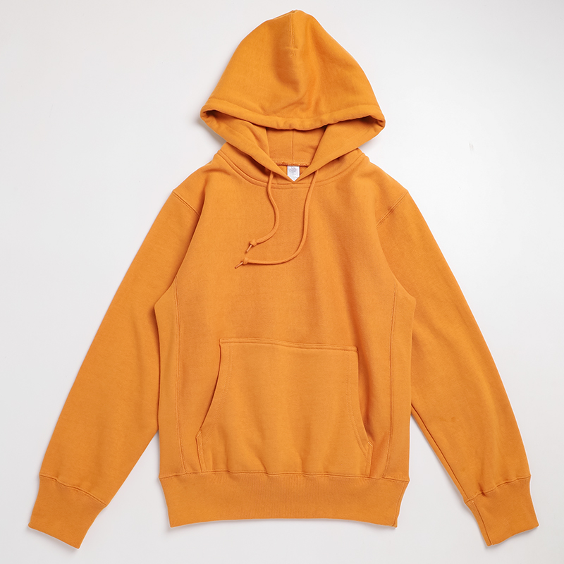 của Amey nặng bông cộng với nhung cộng với rắn màu cơ bản-Endres mùa đông Mỹ hoodies retro của nam giới và phụ nữ dày.