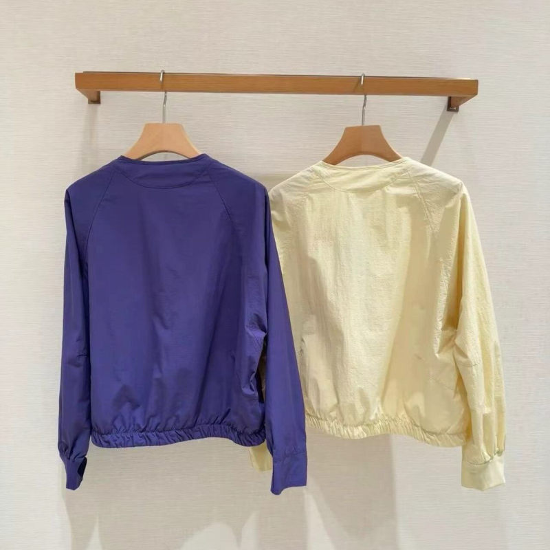 2026 Spring New Women's Travel Water-Repellent Micro-Porous Textured Sports Jacket A0261Ja19