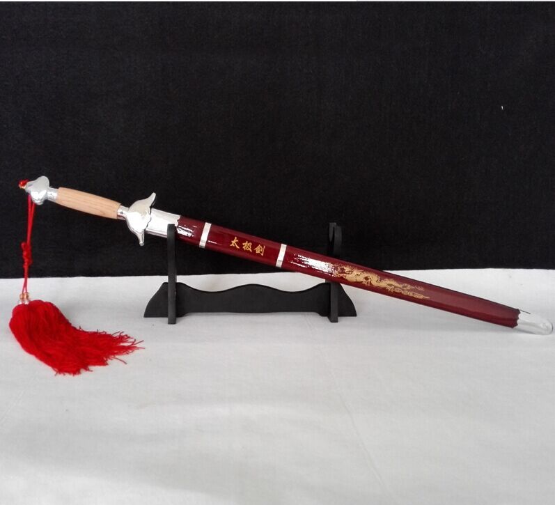 Special Tai Chi sword performance sword adult children performance sword morning exercise sword sound sword semi-hard soft sword unopened blade