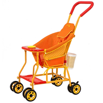 Grandma Bridge baby rattan chair bamboo rattan baby stroller children summer light rattan sitting bamboo seat cart