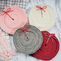 Wool Felt Webbing Christmas Tree Florist Bouquet Rabbit Garland DIY Handmade Material Whole Roll