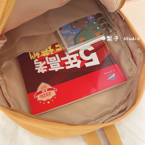 Брендовый мультяшный японский рюкзак, ранец, Южная Корея, с медвежатами, в японском стиле