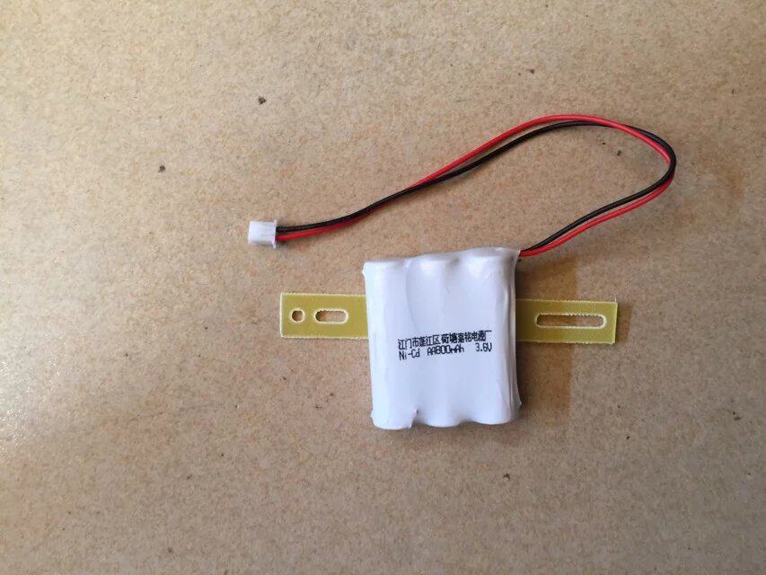 Fire Emergency Lighting Double Head Light Ceiling Light Ceiling Light Rechargeable Battery Pack Ni-Cd AA800mAh 3 6V