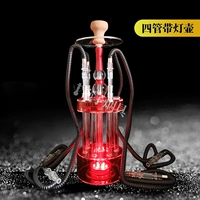 Цвет красной четырех -трубки с трубкой для лампы случайный