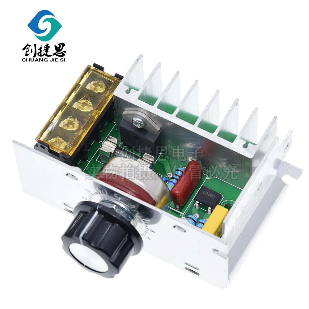 电子调压器 交流电机4000W进口大功率可控硅 调光 调速 调温 220V