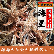 Chinese herbal medicine spiny starfish sea five-star sea plate car starfish dry goods soup brewing wine material 500g