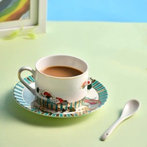 Forbidden Ice Frolith Coffee Cup Set Milk Afternoon Tea Cup Disc Tea Tour Birthday Graduation Gift