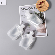 Travel portable lotion sub-bottle set Sub-bag Shampoo Shower gel Foldable soft bag Cosmetics empty bottle