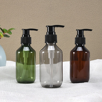 Cosmetic bottle Hand SANITIZER SUB-bottle 500ML shampoo shower gel empty bottle Press-type brown washing bottle