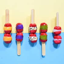 Custom kumquat hawthorn fruit string fake dessert simulation sugar gourd string model shop decoration home decoration