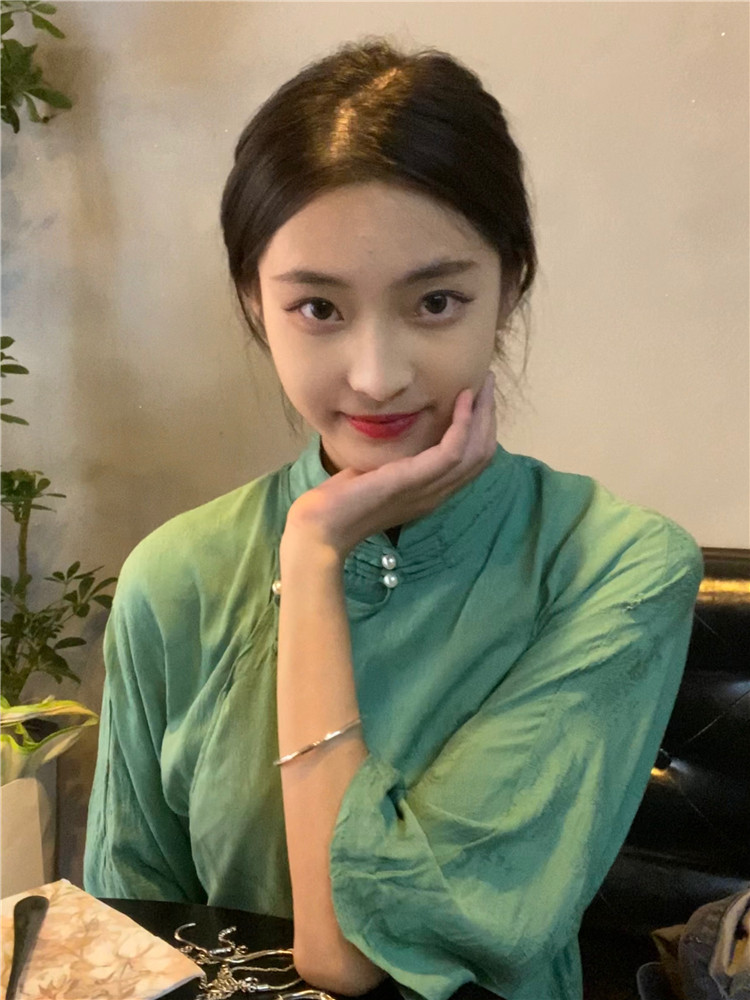 North Shore Covenant Improved Cheongsam 2022 New Autumn Chinese-style Republic of China Style Ancient Law Loose Young Dress