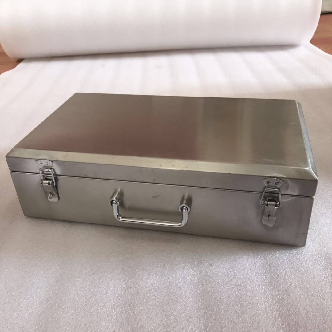 Stainless steel toolbox Multi-functional on-board handheld large number of hardware portable
