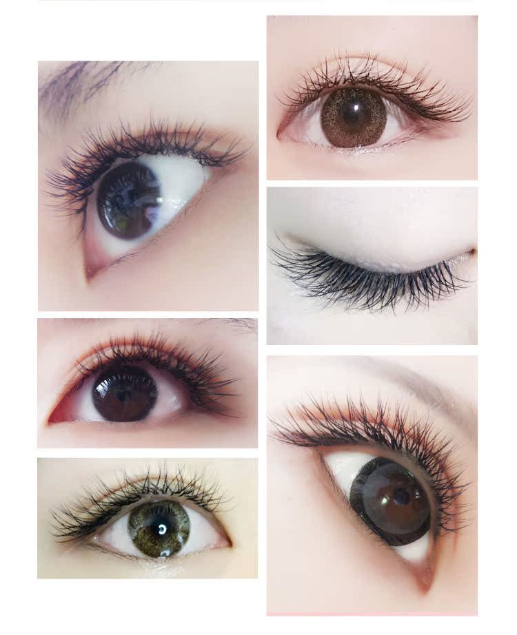 Trồng hoa yy ghép lông mi giả chéo dày hình chữ Y hoa tulip tình yêu dệt ước mơ bắt lưới mềm mại và nhẹ nhàng - Lông mi giả lông mi giả tự dính