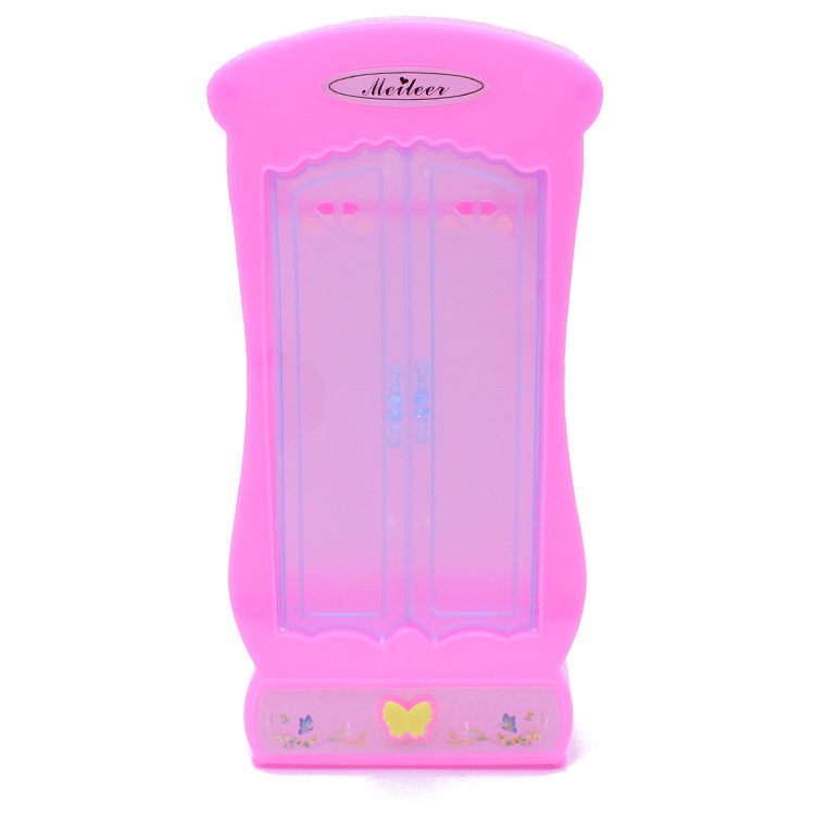 Búp bê Barbie tủ quần áo của tủ quần áo phụ kiện nội thất đặt 1-10 nhân dân tệ cô gái công chúa giấc mơ tủ quần áo búp bê công chúa