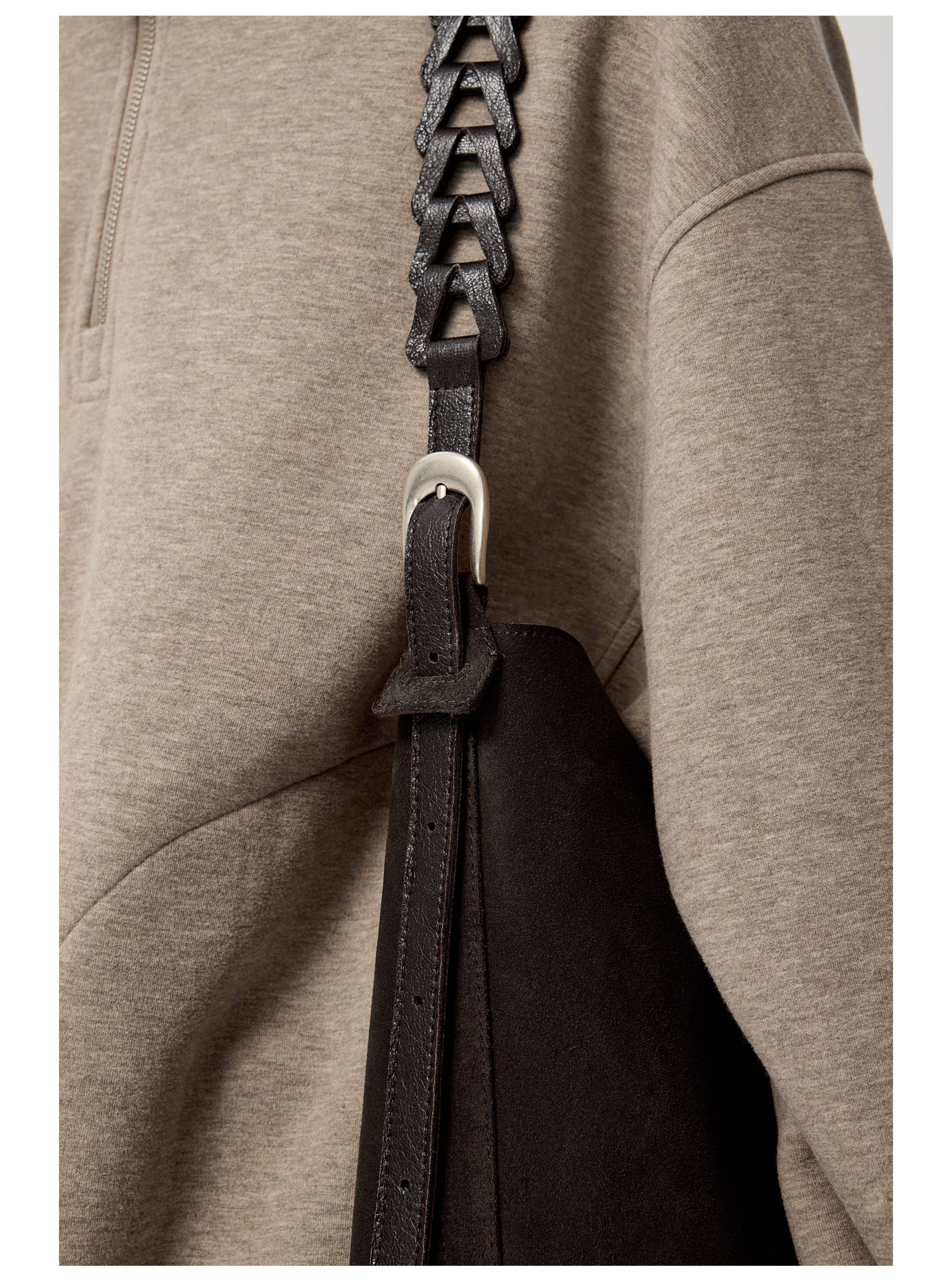 Simple Project] Belted Suede Tote - OLDLAUNDRY