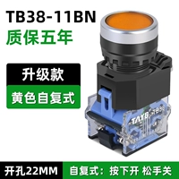 TB38 сбросить кнопку с плоской головкой желтой